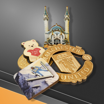 Магниты деревянные